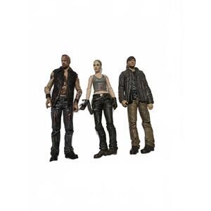 3 The Walking Dead Action Figures Lot